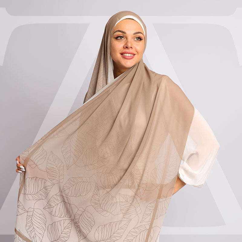 شيلة شيفون - مطبوع