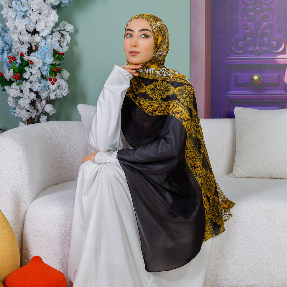 شيلة شيفون - مطبوع