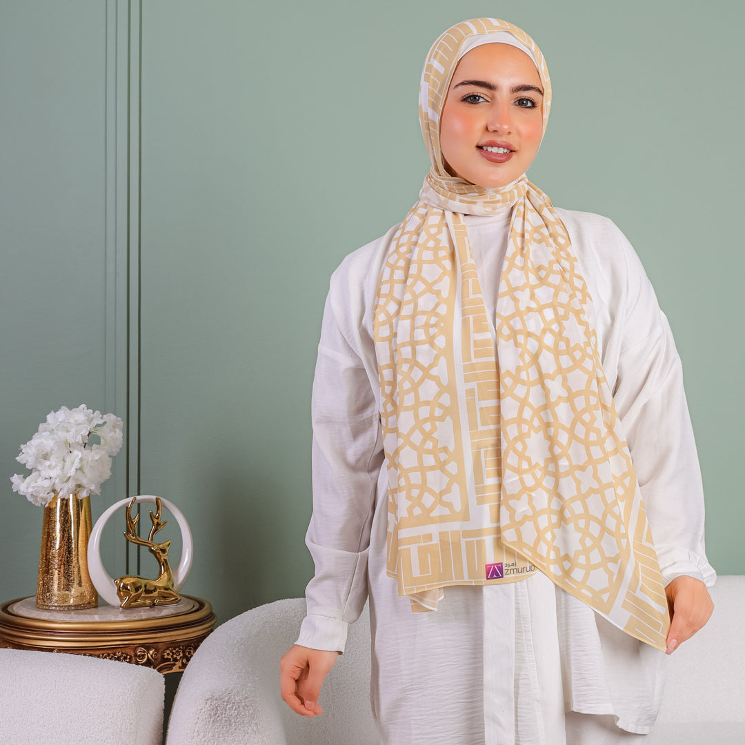 شيلة شيفون - مطبوع