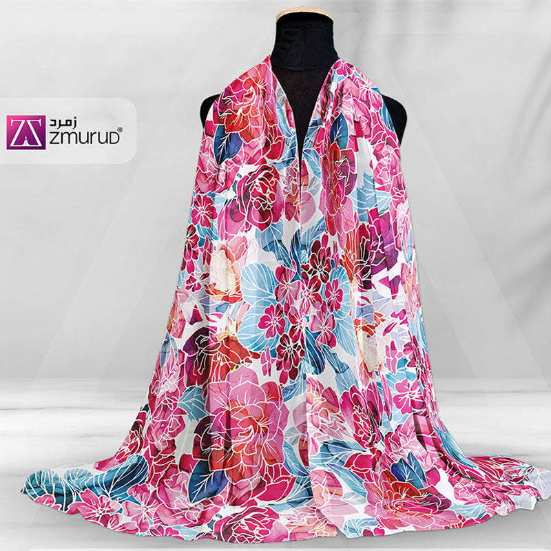 شيلة شيفون - مطبوع