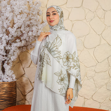 Chiffon Hijab -Printed