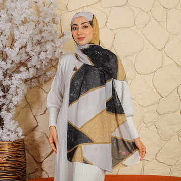 شيلة شيفون - مطبوع