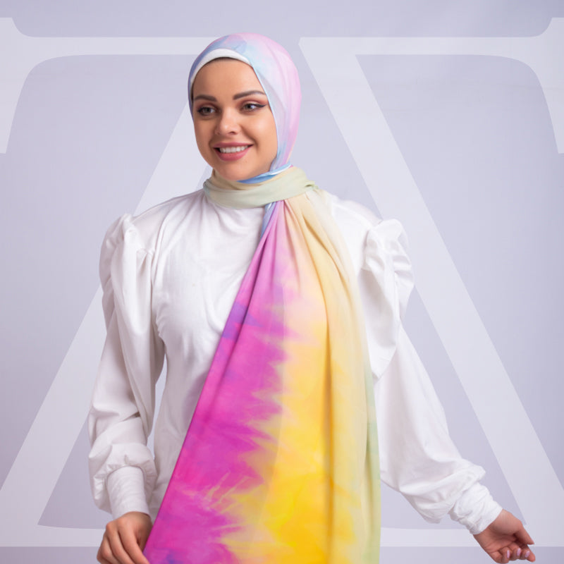 Chiffon Hijab -Printed