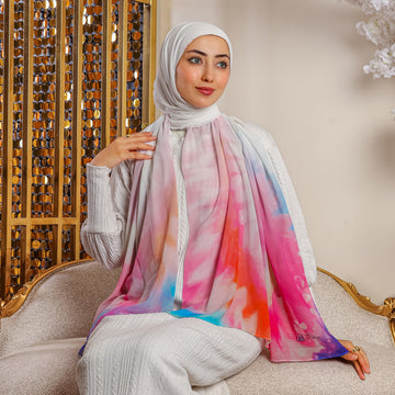 Chiffon Hijab -Printed