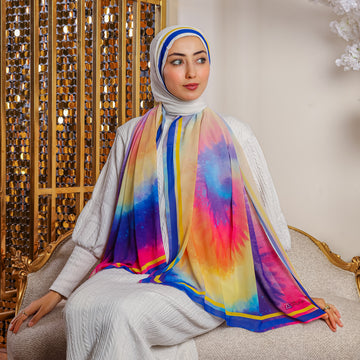 Chiffon Hijab -Printed