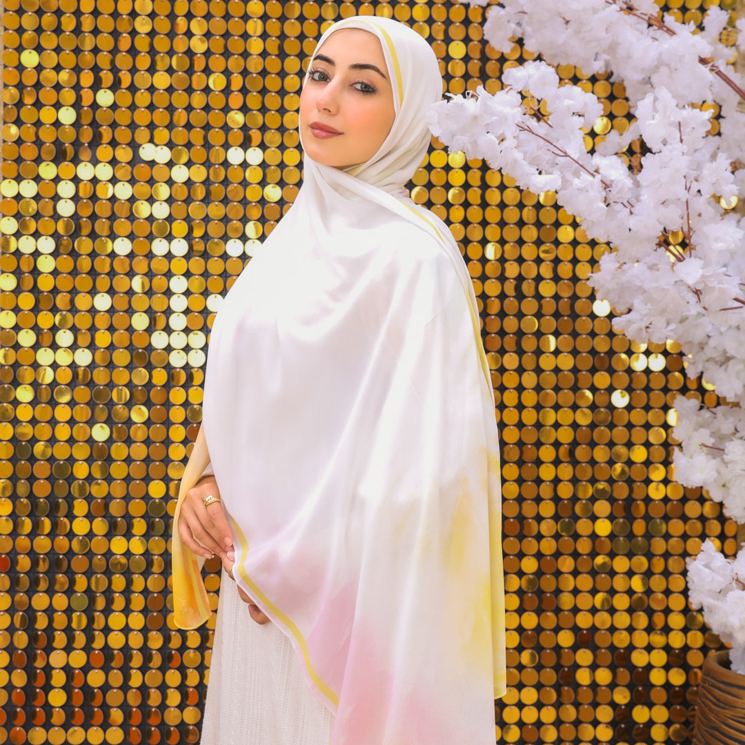 شيلة شيفون - مطبوع