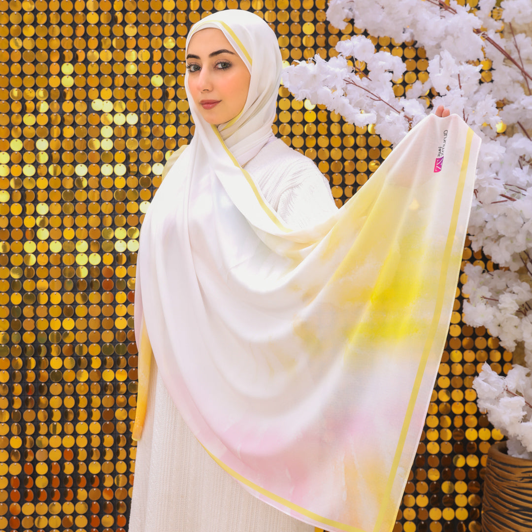 شيلة شيفون - مطبوع
