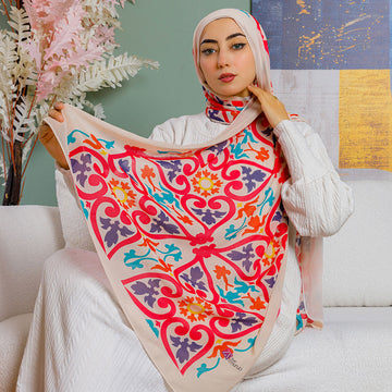 شيلة شيفون - مطبوع