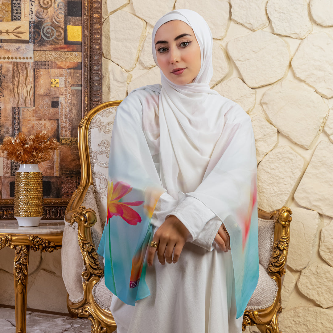 Chiffon Hijab -Printed