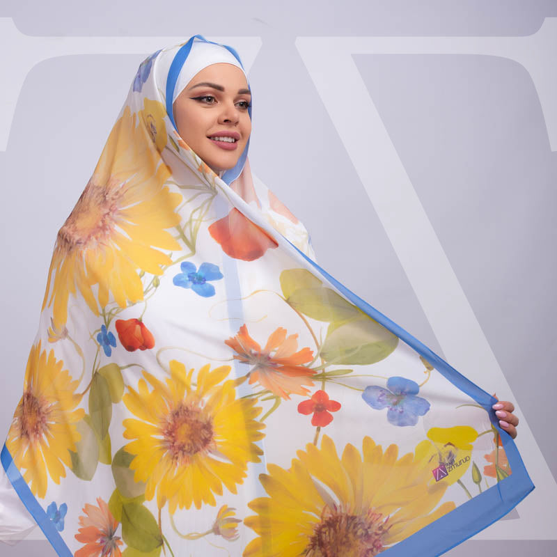 Chiffon Hijab -Printed