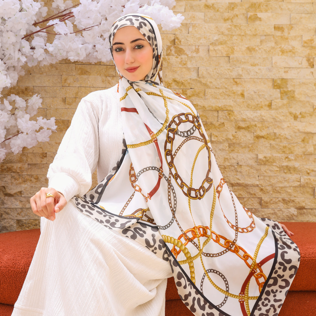 Chiffon Hijab -Printed