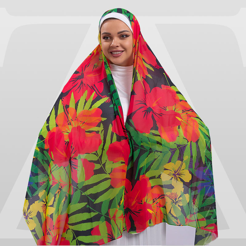 شيلة شيفون - مطبوع