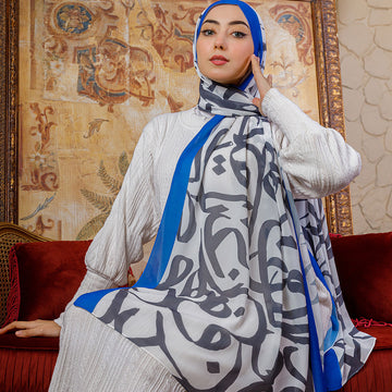 Chiffon Hijab -Printed