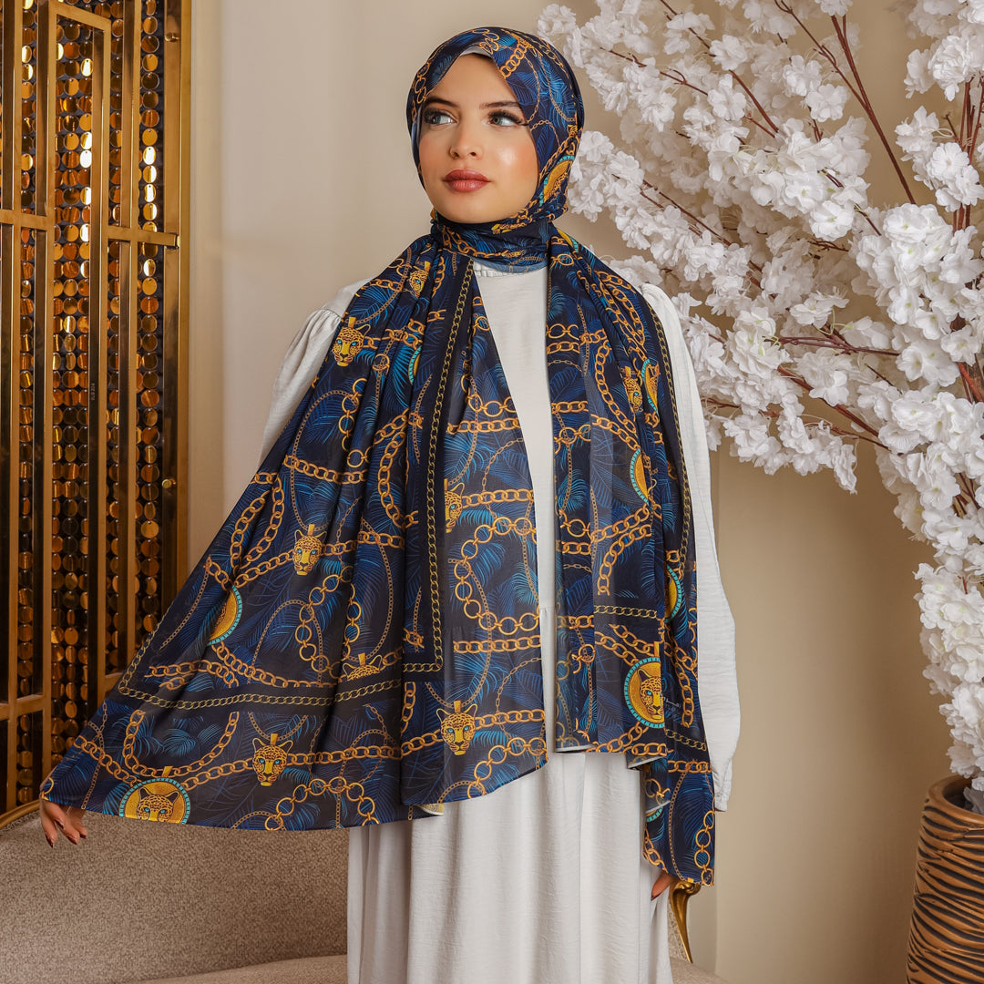 شيلة شيفون - مطبوع