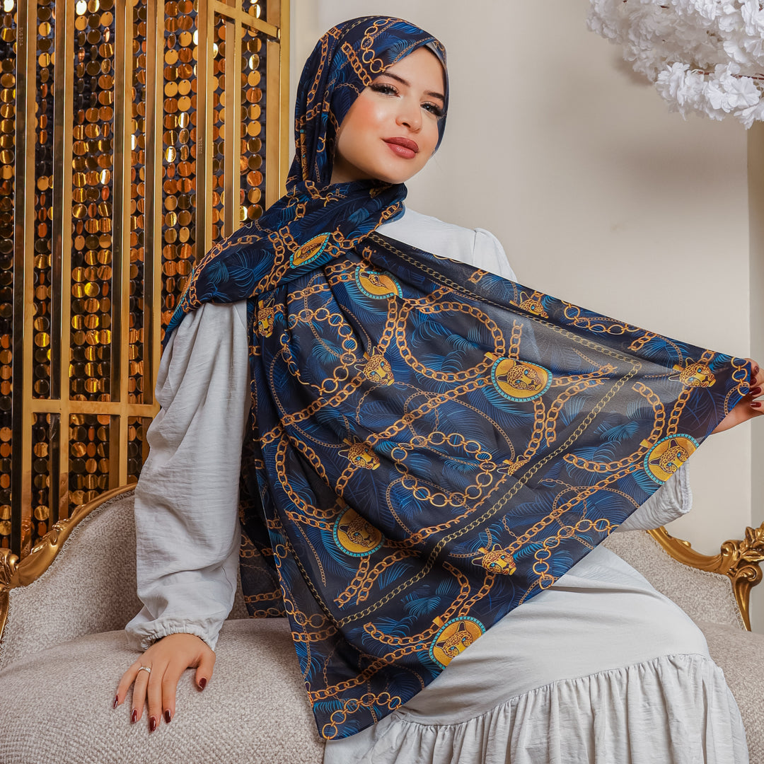 Chiffon Hijab -Printed