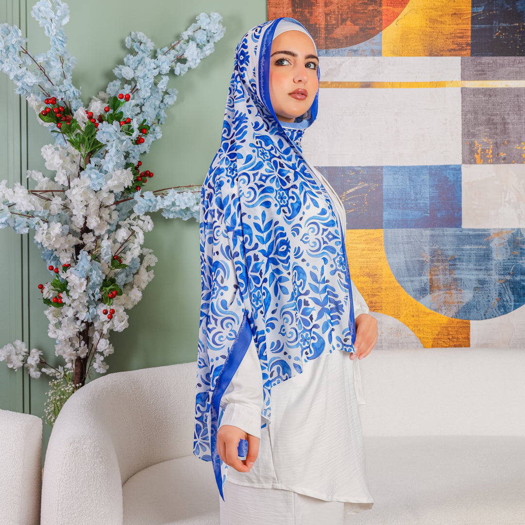 Chiffon Scarf -Printed