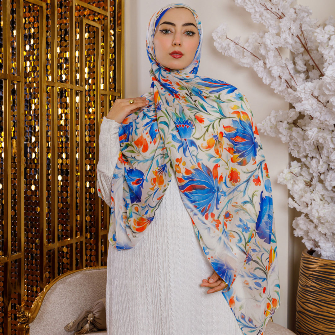 شيلة شيفون - مطبوع