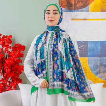 Chiffon Scarf -Printed