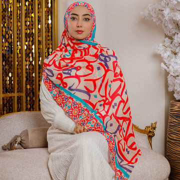 Chiffon Hijab -Printed