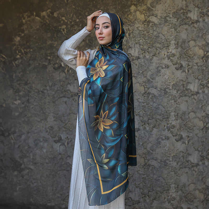 Chiffon Hijab -Printed