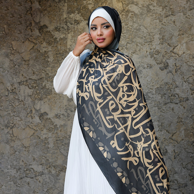 شيلة شيفون - مطبوع