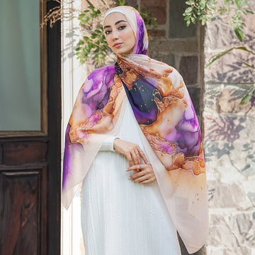 Chiffon Hijab -Printed