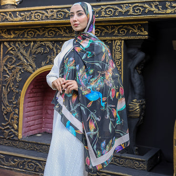 Chiffon Hijab -Printed