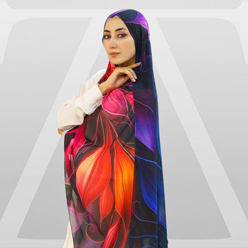 Chiffon Hijab -Printed