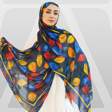 Chiffon Hijab -Printed