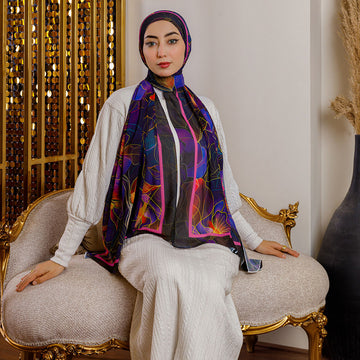 Chiffon Hijab -Printed