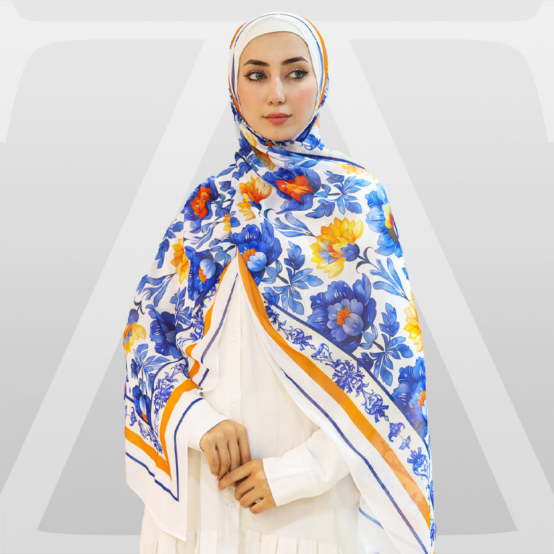 Chiffon Hijab -Printed