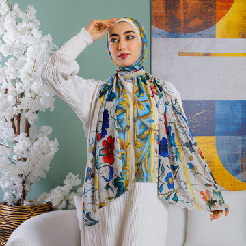 Chiffon Hijab -Printed