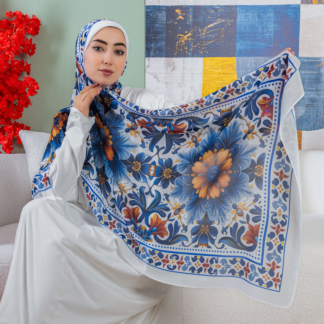 Chiffon Hijab -Printed