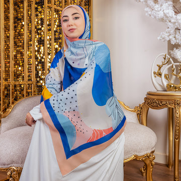 شيلة شيفون - مطبوع