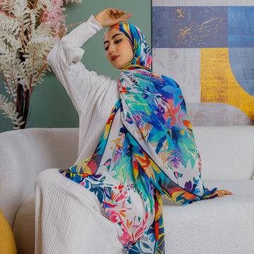 Chiffon Hijab -Printed