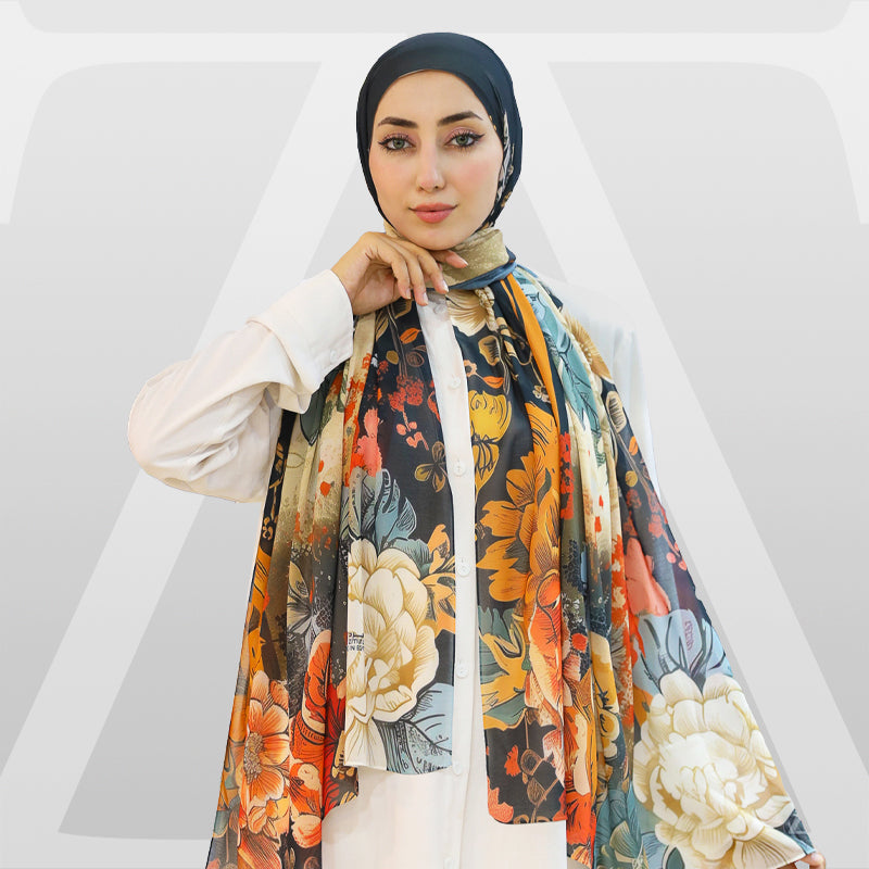 Chiffon Hijab -Printed