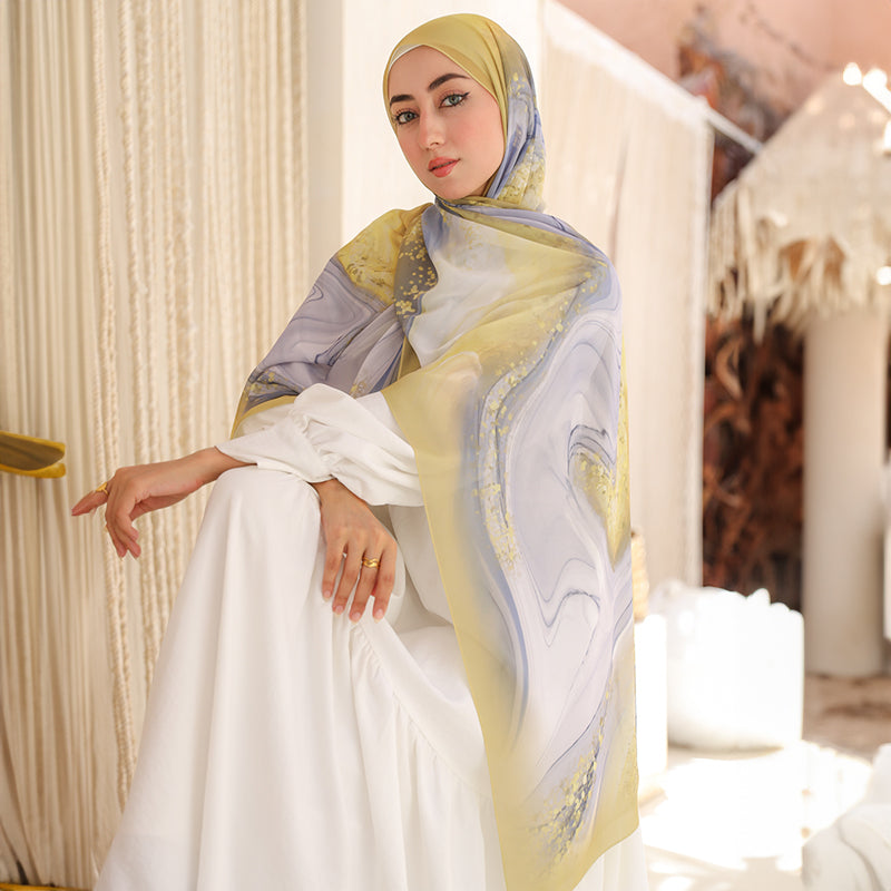 شيلة شيفون - مطبوع