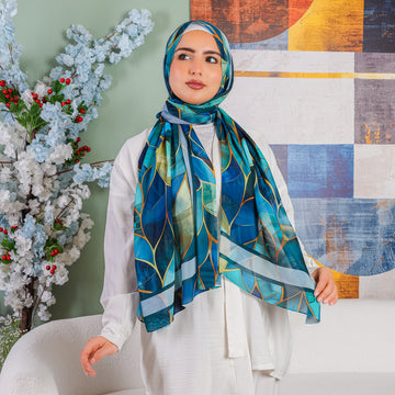 شيلة شيفون - مطبوع