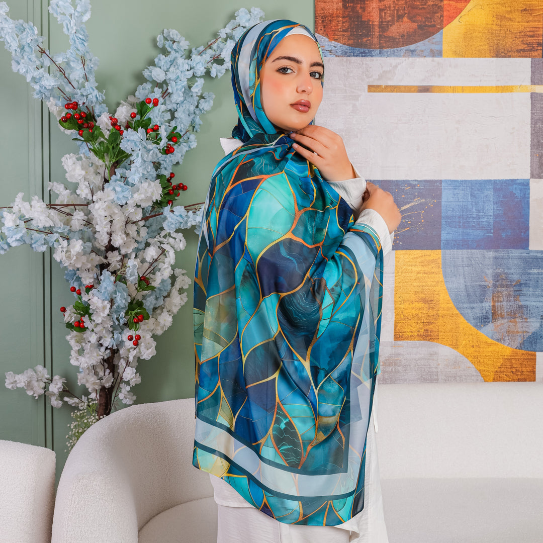 Chiffon Hijab -Printed