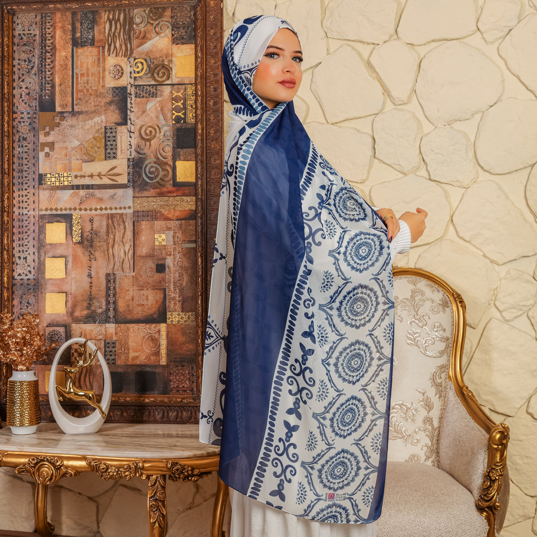 Chiffon Hijab -Printed