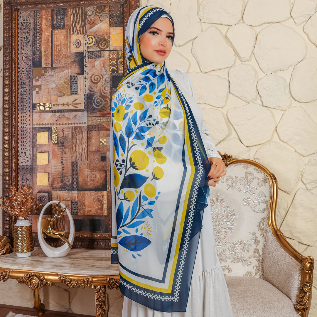 Chiffon Hijab -Printed