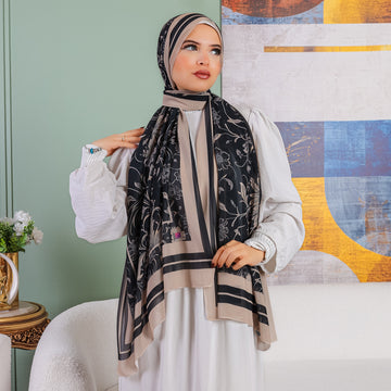 Chiffon Hijab -Printed