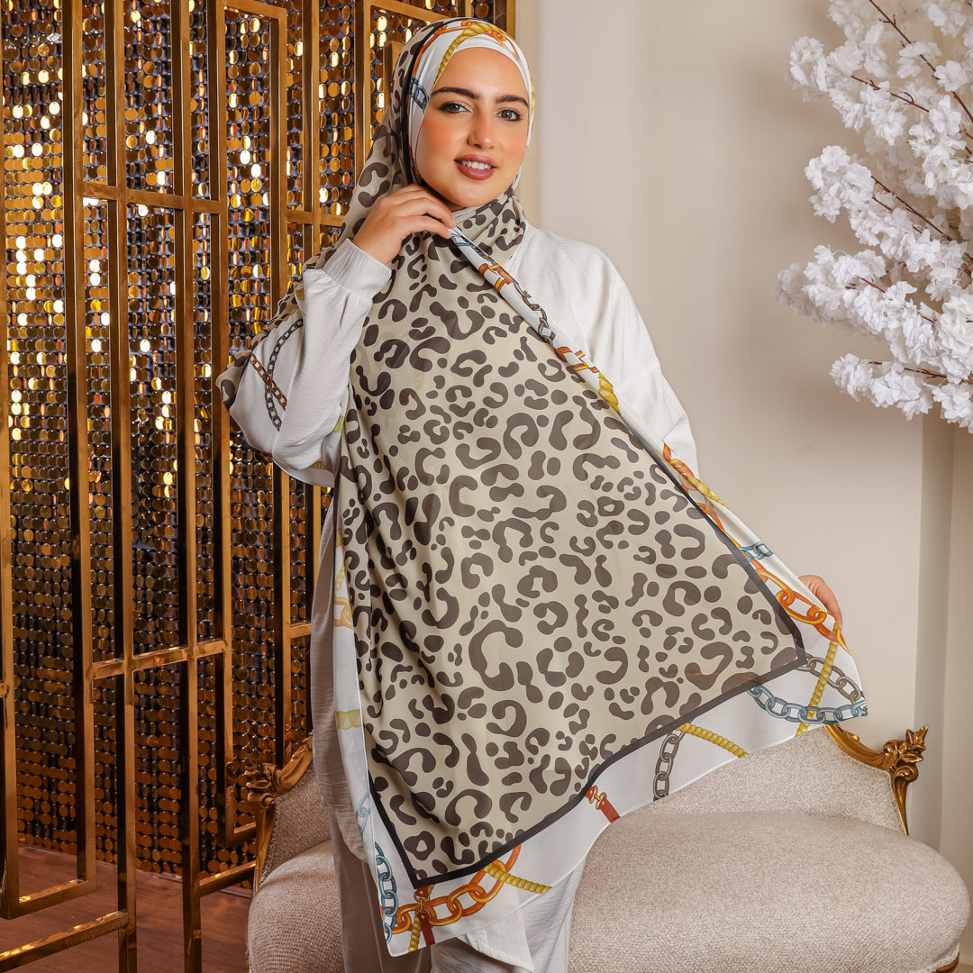 Chiffon Hijab -Printed