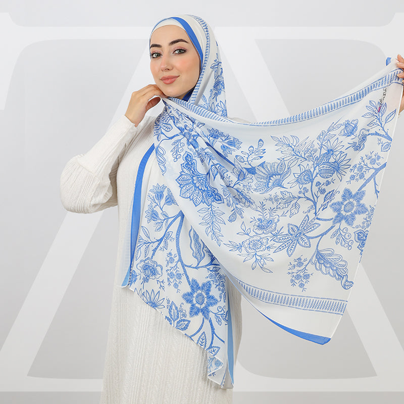 ميني شيلة شيفون - مطبوع