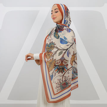 ميني شيلة شيفون - مطبوع