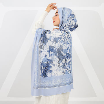 ميني شيلة شيفون - مطبوع