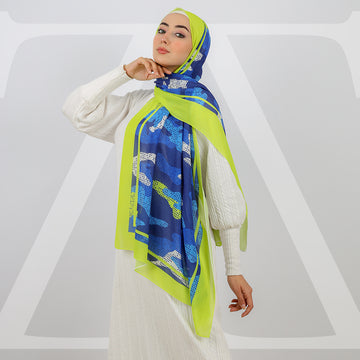 Mini Chiffon Hijab -Printed
