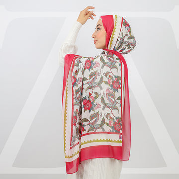 Mini Chiffon Hijab -Printed