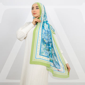 ميني شيلة شيفون - مطبوع