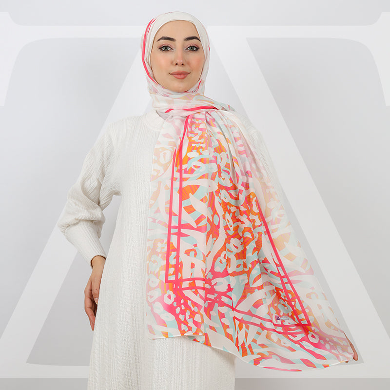 Mini Chiffon Hijab -Printed